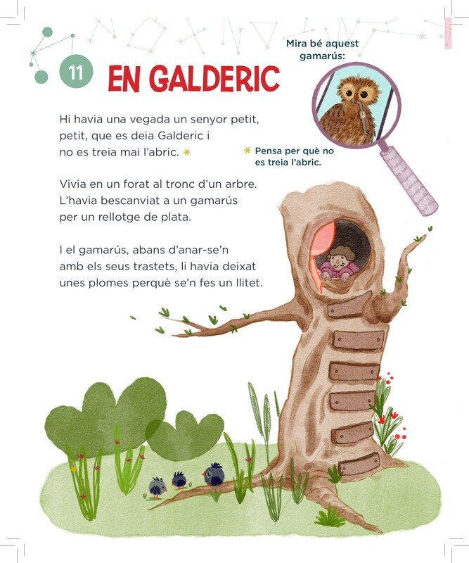 En Galderic, que no es treia mai l'abric.