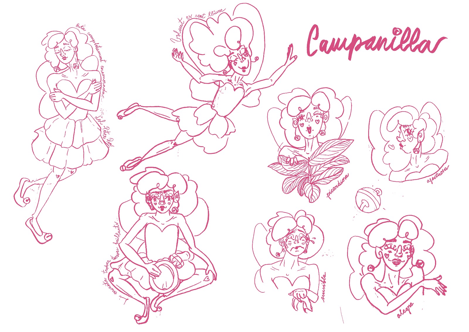 La Campaneta — disseny de personatge.
